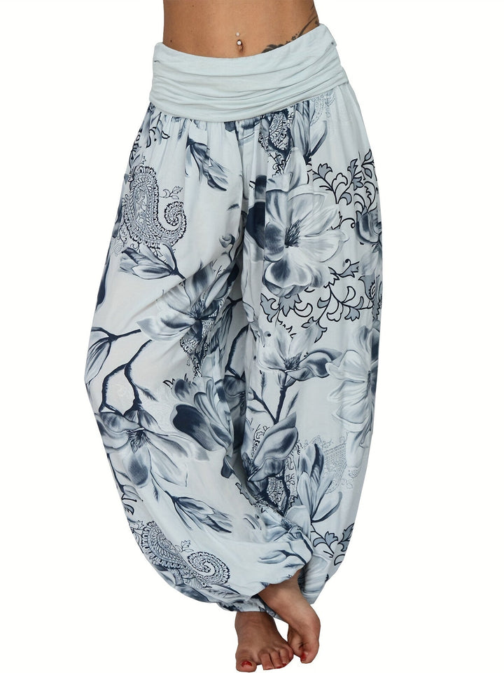 FLOWER PANTS FOR WOMEN