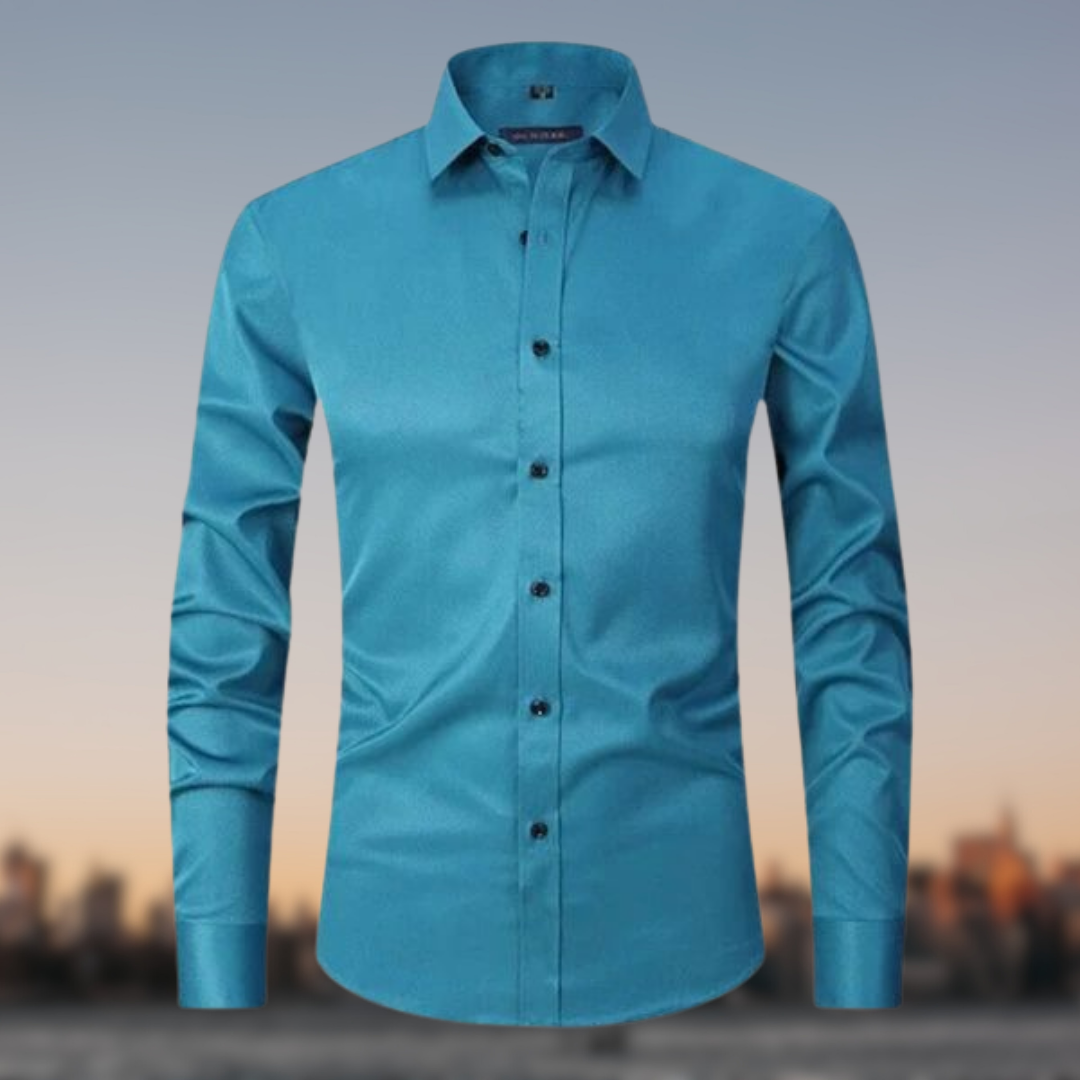 Stephan | Wrinkle-Free and Elastic Men's Stretch Shirt
