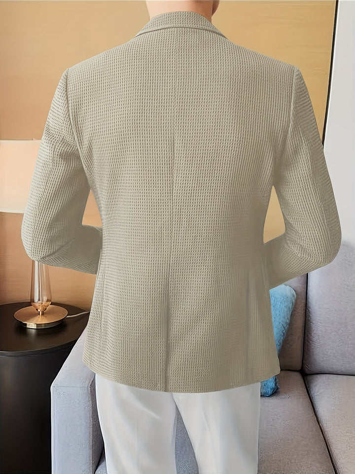 LAURENT MONACO | TEXTURED KNIT JACKET FOR MEN