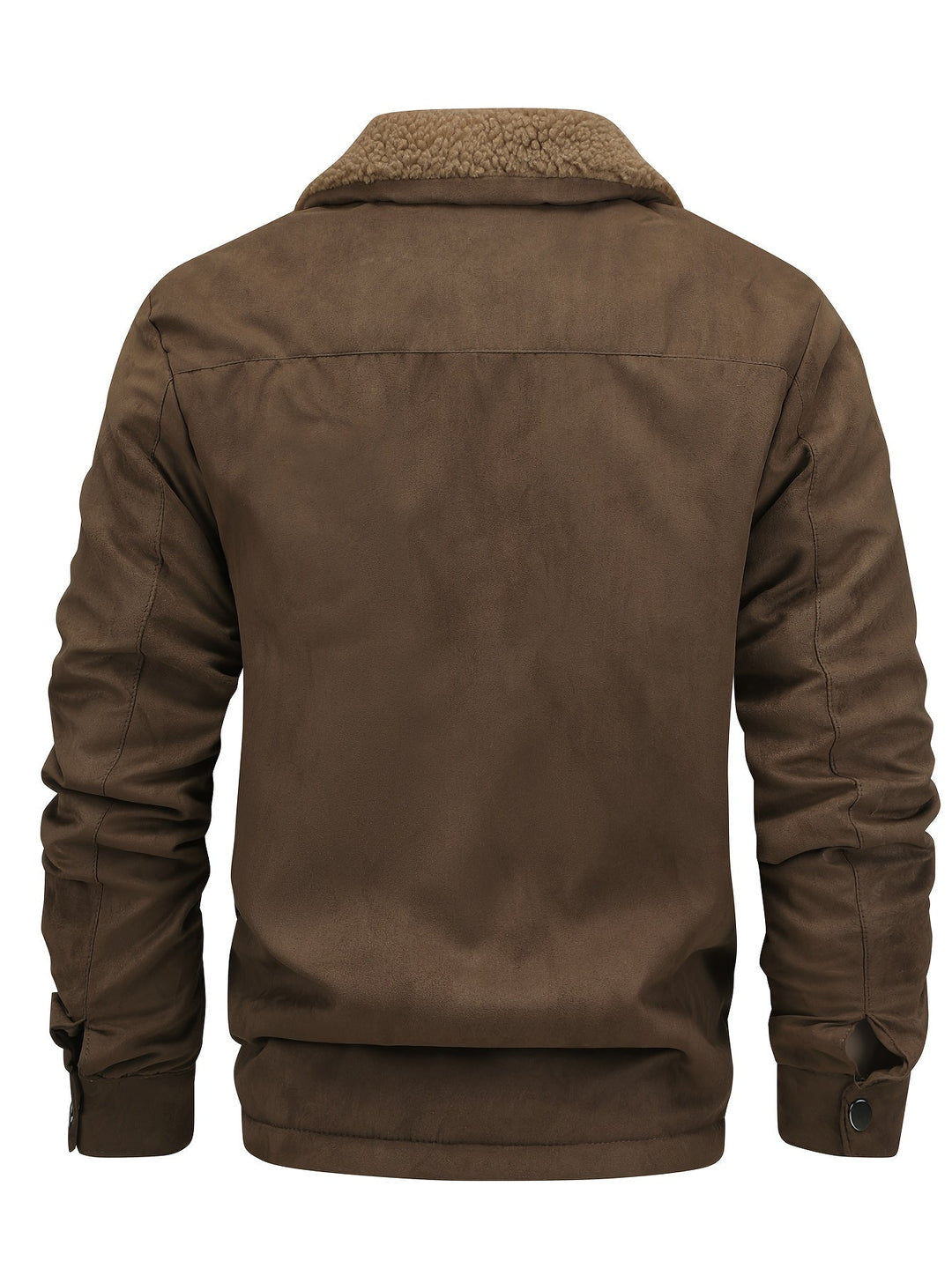 Rhys Fleece-Lined Winter Jacket, view 4 - Elena Harper