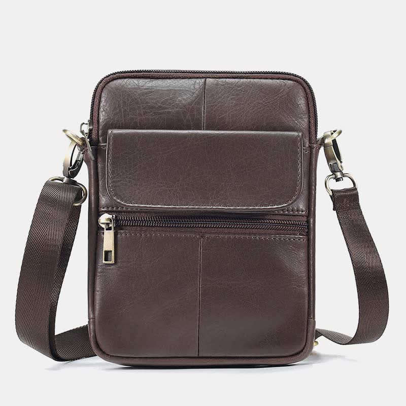 Men's Compact Shoulder Bag - Everyday Essential