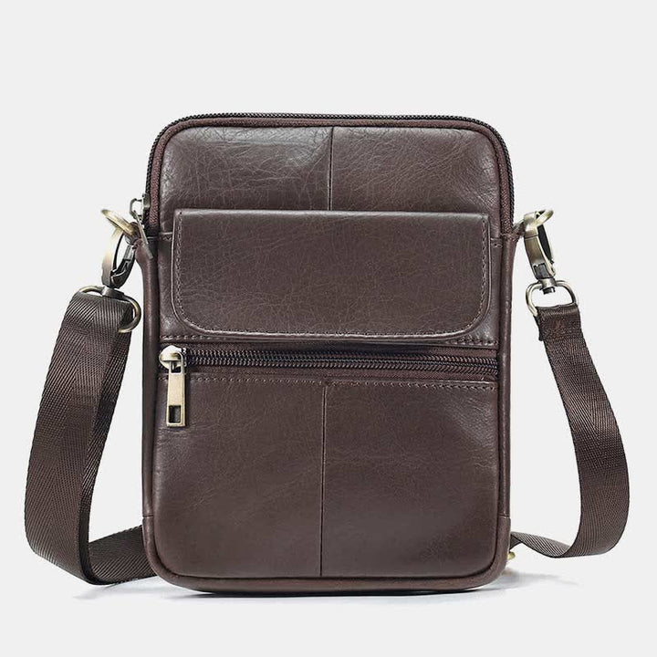 Men's Compact Shoulder Bag - Everyday Essential
