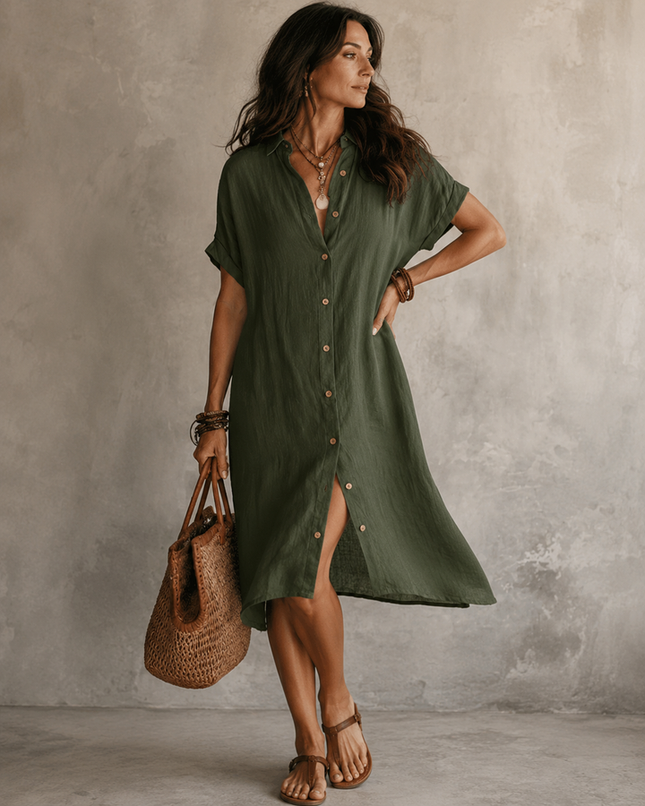 Ariane™ | Tummy Concealing Midi Dress