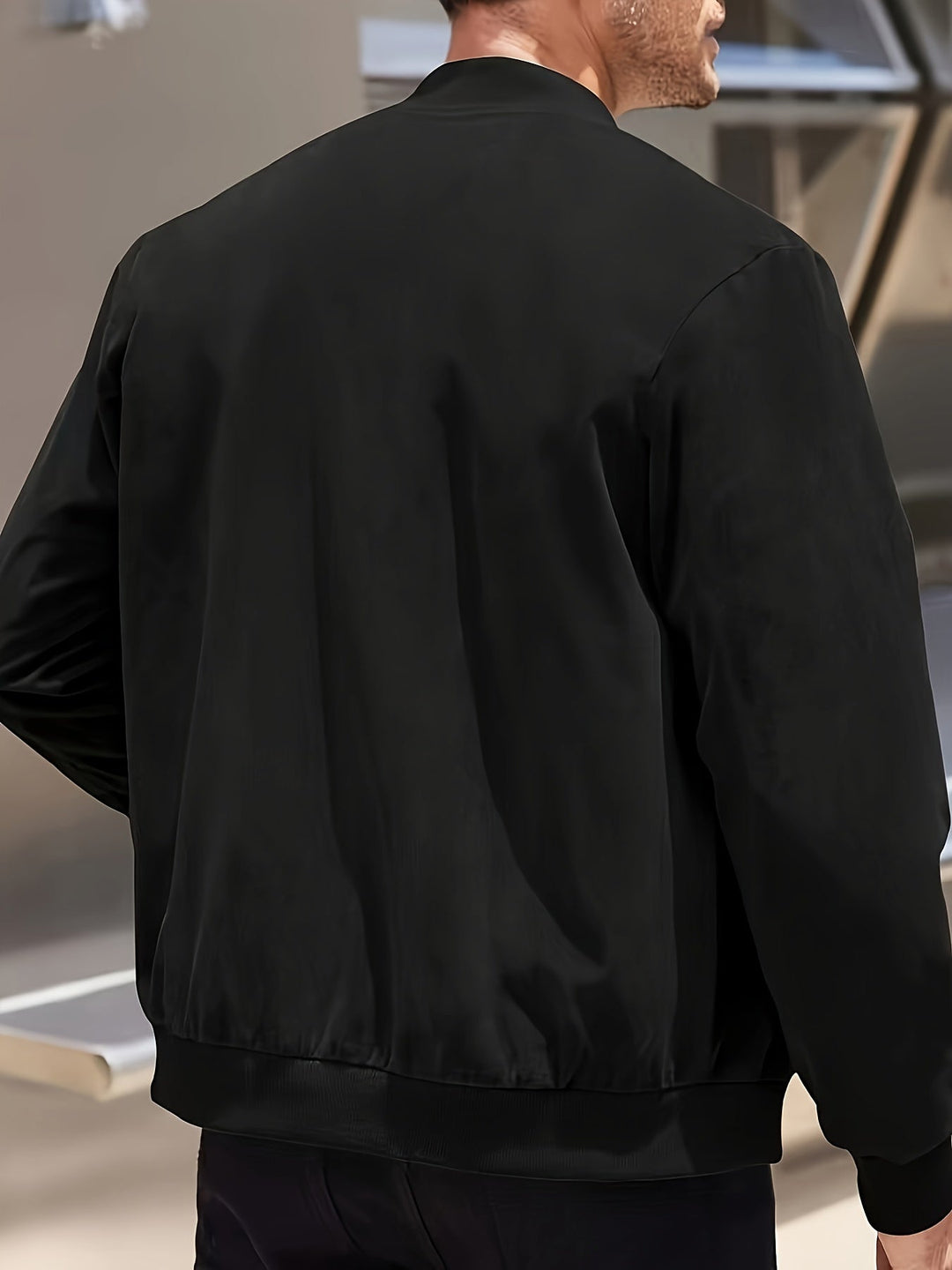 LAURENT MONACO | MEN'S ZIP-UP BOMBER JACKET