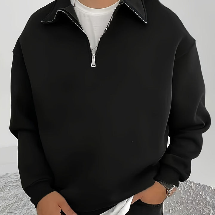 Maxim | Premium Half-Zip Sweatshirt for Comfortable Warmth