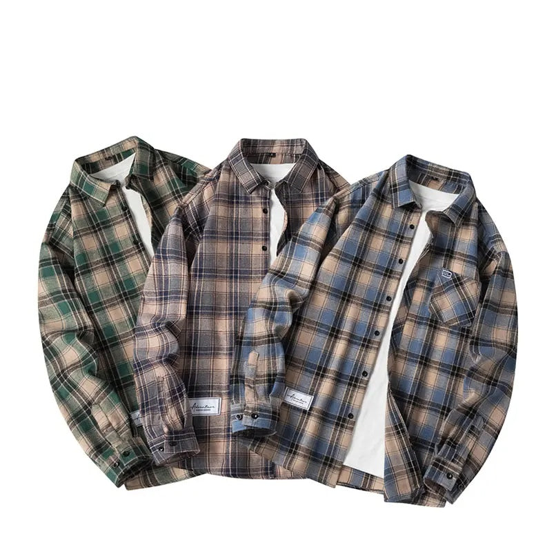 HARRINGTON OXFORD | PLAID SHIRT FOR MEN