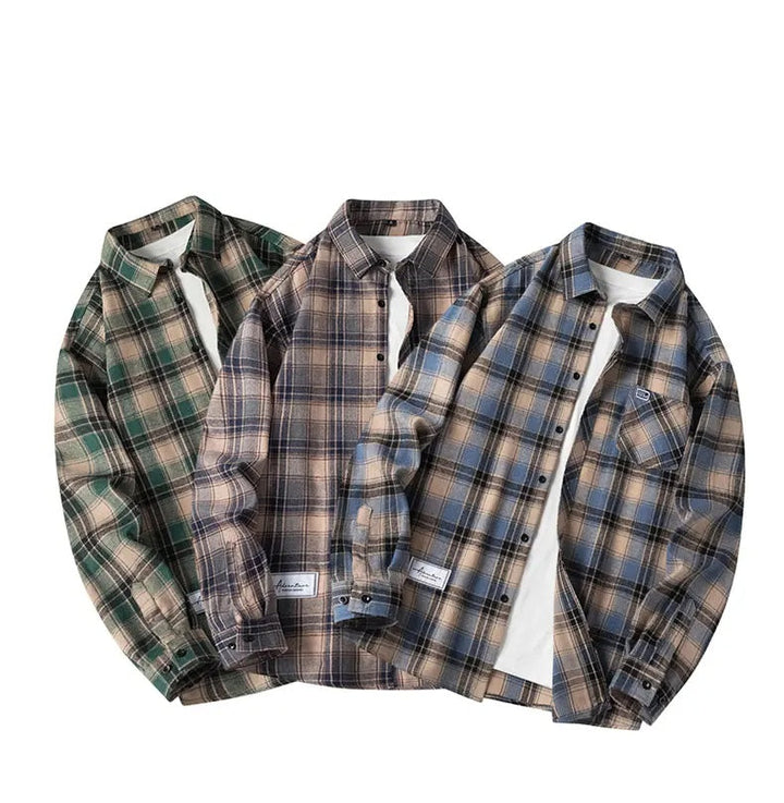 HARRINGTON OXFORD | PLAID SHIRT FOR MEN