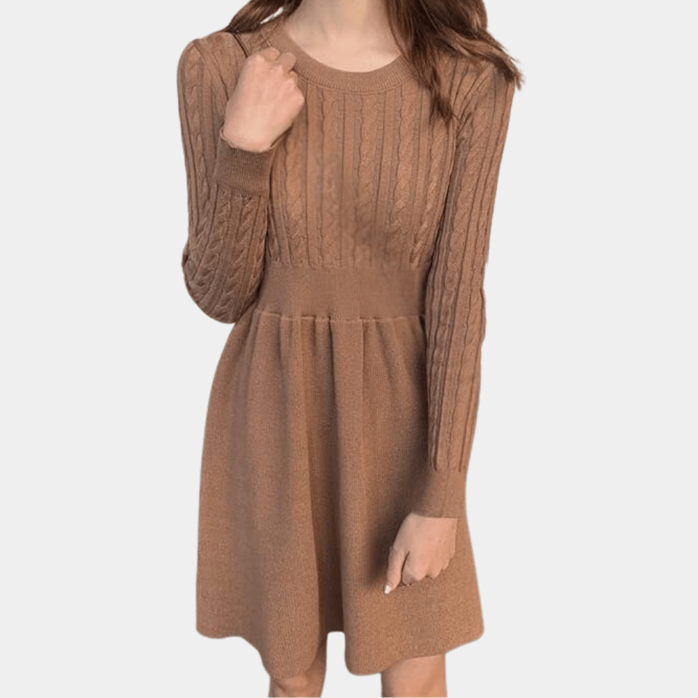 Women's Knitted Midi Dress
