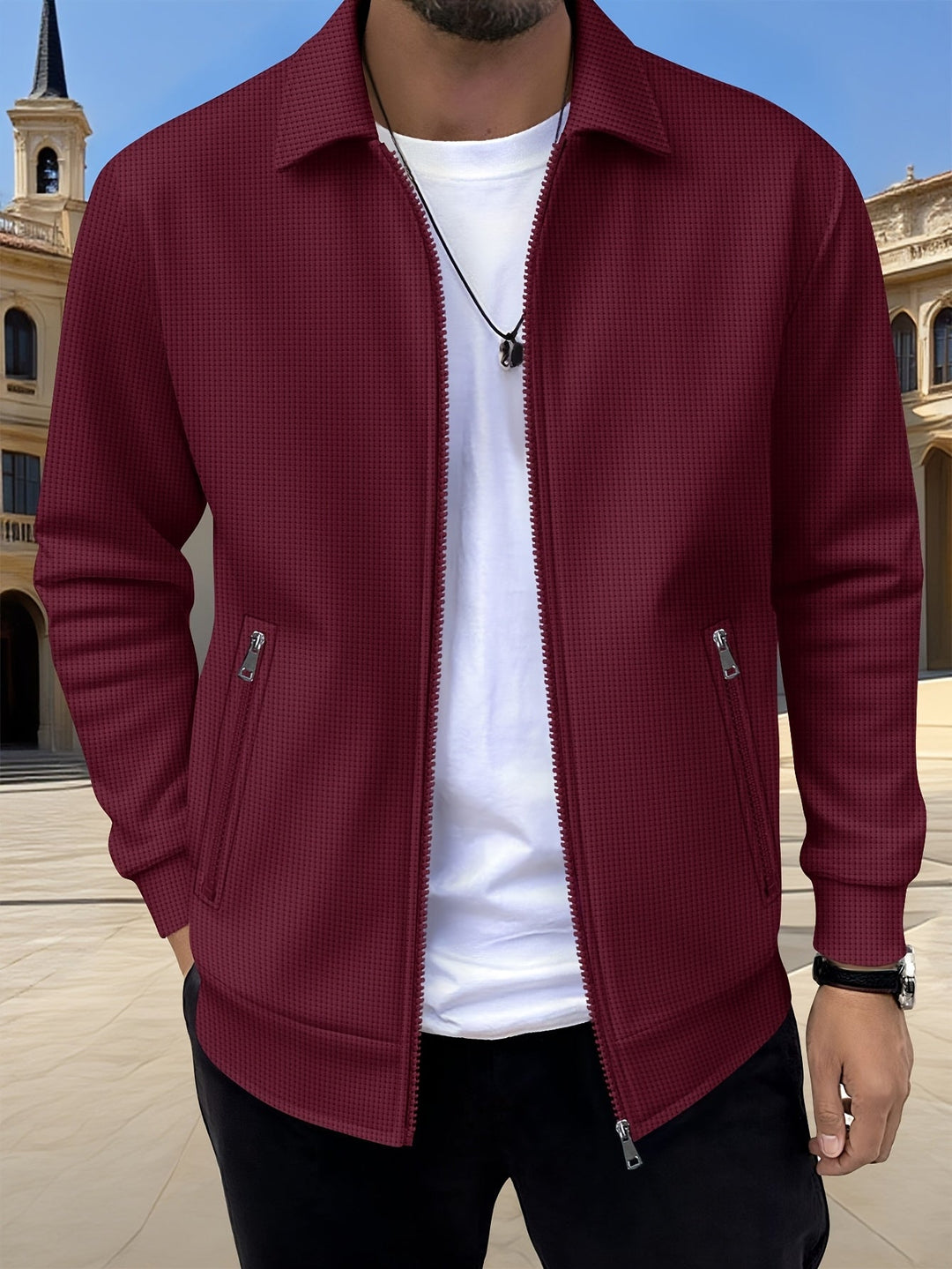 LAURENT MONACO | ZIP-UP JACKET FOR MEN
