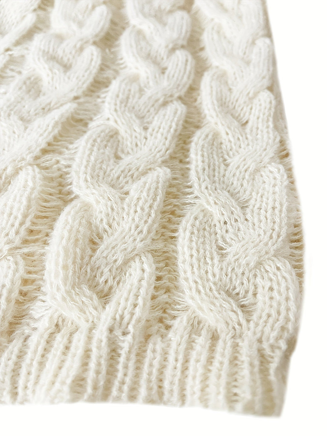 Aurélie - Elegant Oversized V-Neck Sweater