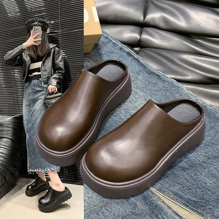 Laura | Elegant Platform Clogs with Modern Statement Look