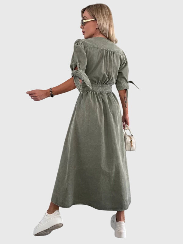Sophia™  |  Elegant soft luxurious fabrics Dress