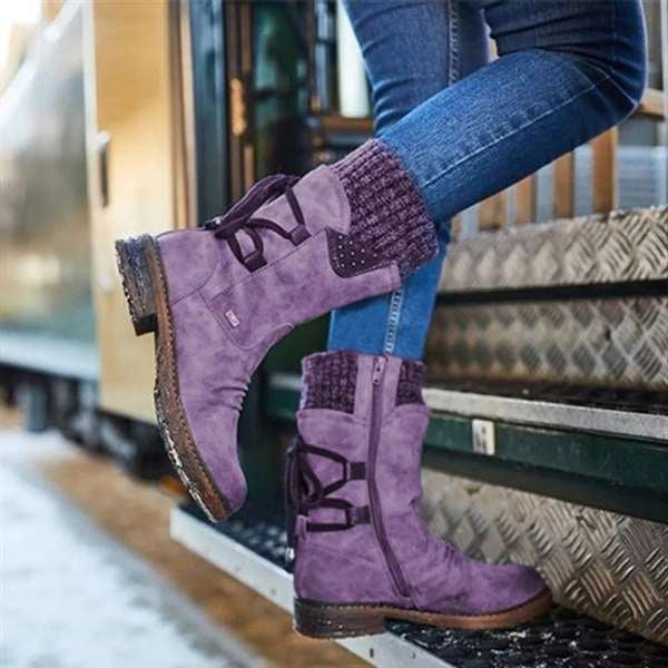 Maxwell Waterproof Boots, view 6 - Elena Harper