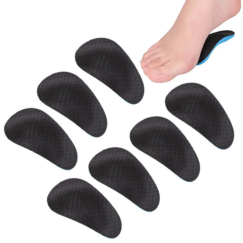 SoleEase Men's High Arch Support Insoles for Comfort Relief
