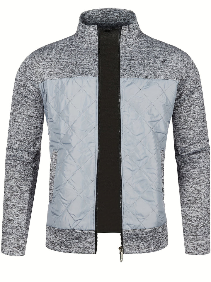 LAURENT MONACO | HIGH COLLAR ZIPPER JACKET FOR MEN