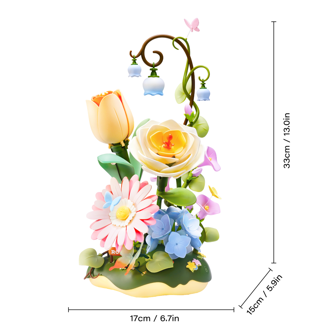 Garden Ramble™ Mechanical Moving Flower Puzzle Experience