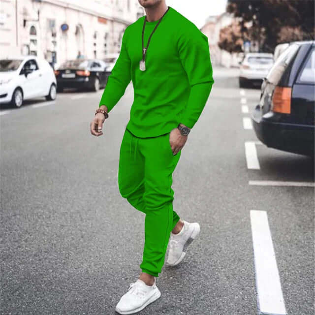 Men's Soft Loungewear Set, view 7 - Elena Harper