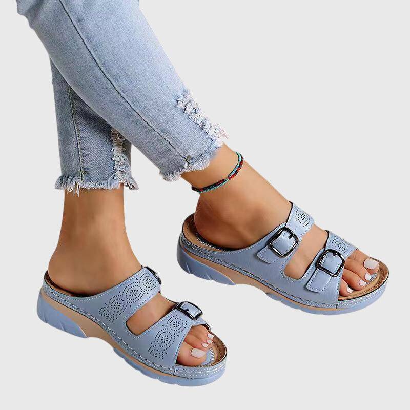 Diora™ orthopaedic sandals by Emma & Rose Cape Town featuring supportive straps and cushioned soles for comfort.