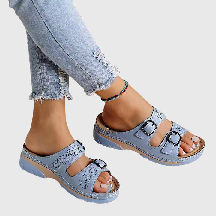 Diora™ orthopaedic sandals by Emma & Rose Cape Town featuring supportive straps and cushioned soles for comfort.