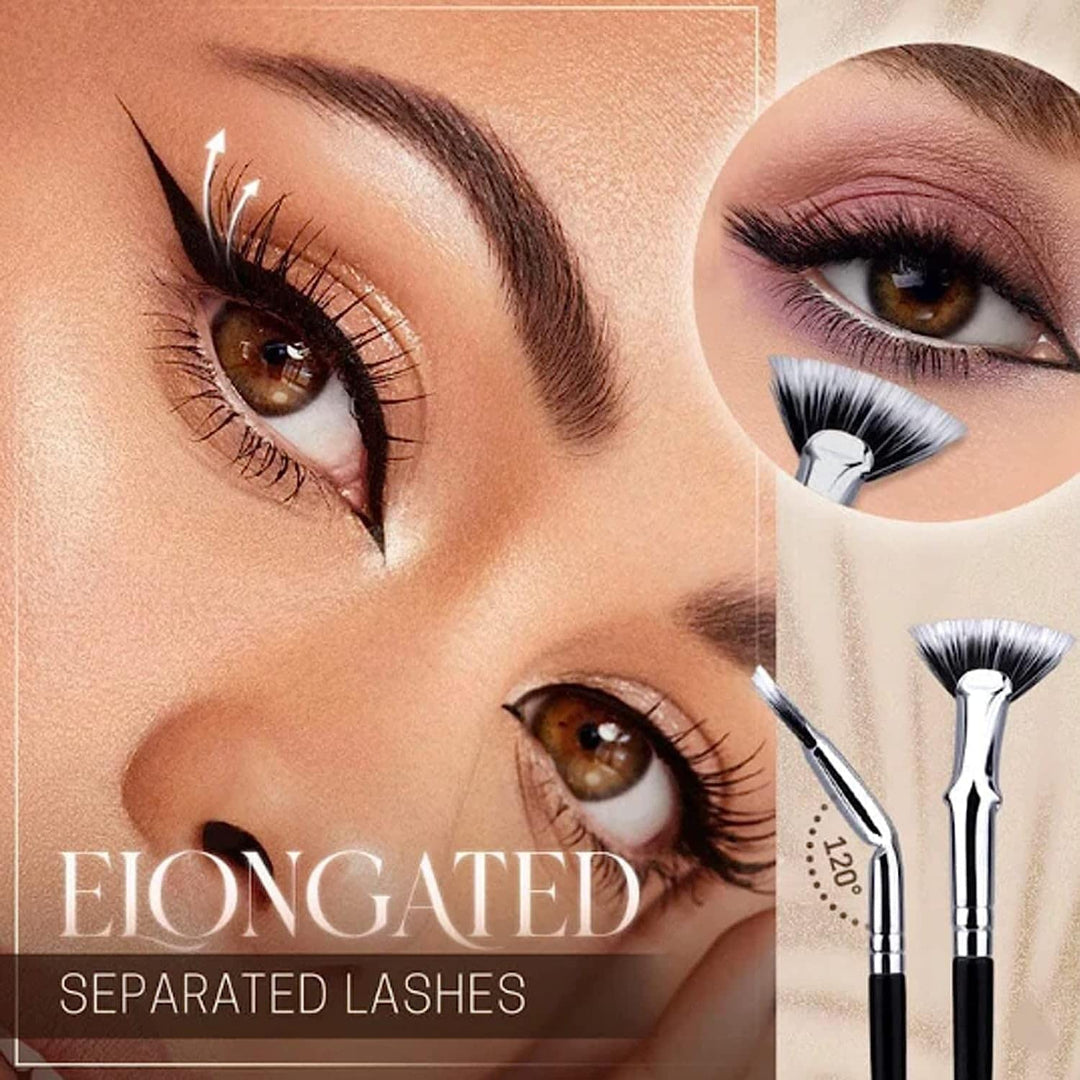 Präzise Eleganz | Faltbarer Winkel-Mascarabürste für makellose Wimpern