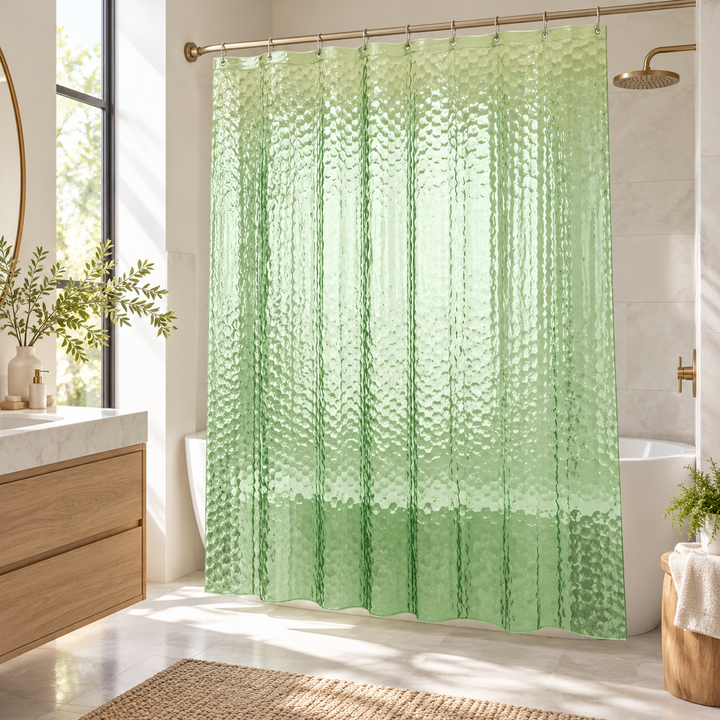 Dryhaven 3D Embossed Shower Curtain - Elena Harper