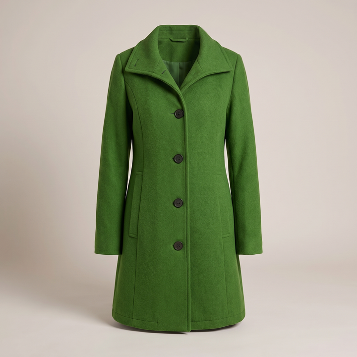 Clara Warmer and Timeless High-Quality Women's Trench Coat, view 6 - Elena Harper