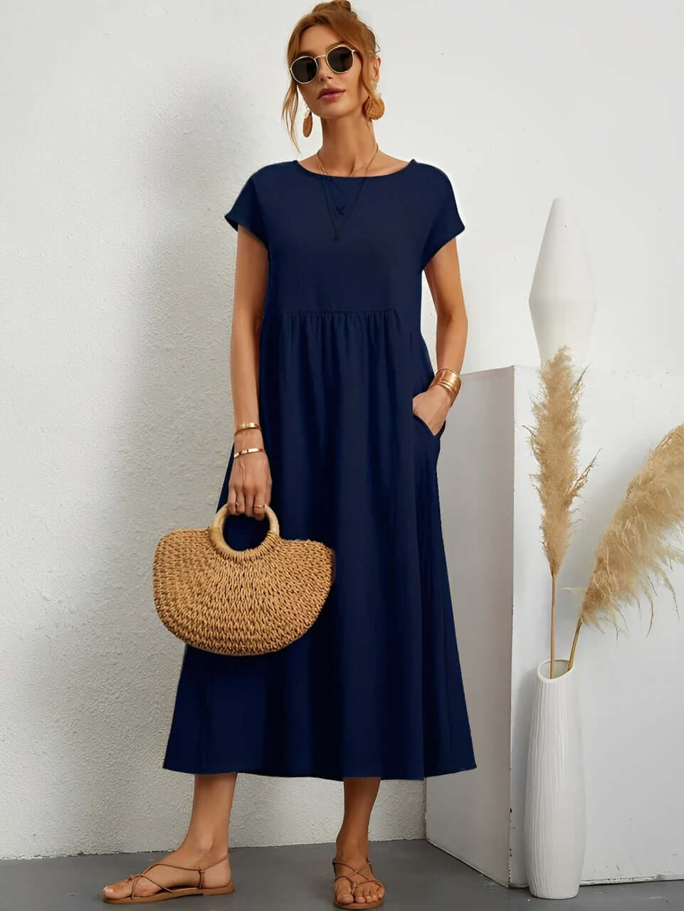 Summer Dress Breathable & Comfortable, view 5 - Elena Harper