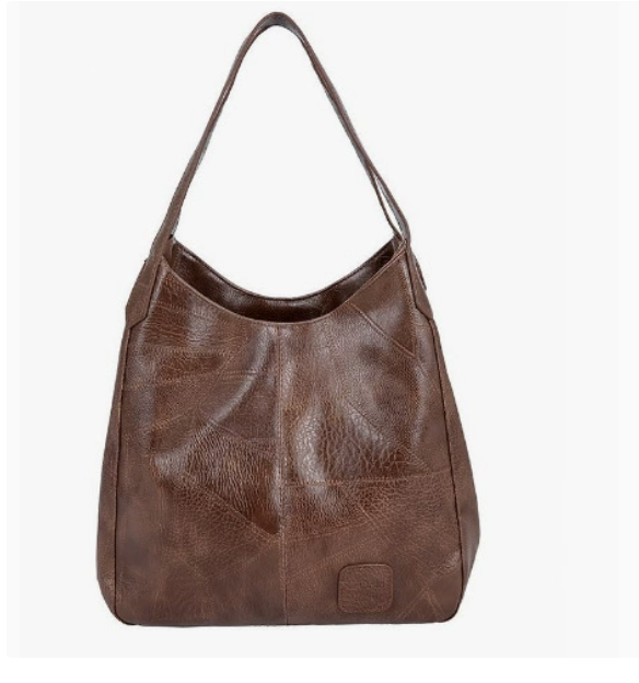 Vintage Women's Soft Leather Handbag - Elegant and Practical