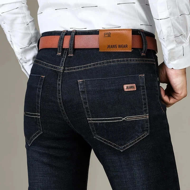 Men's Slim Fit Jeans, view 10 - Elena Harper