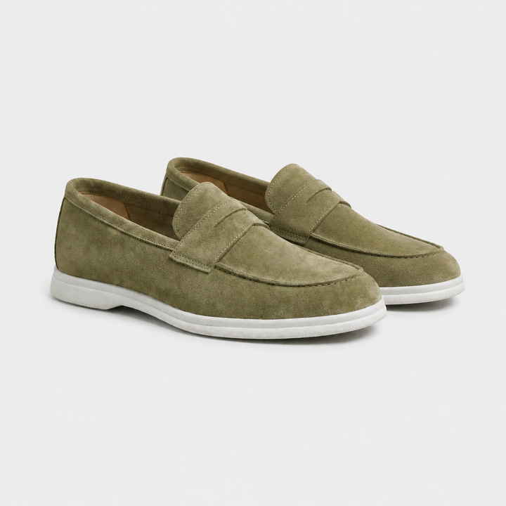 Mayfair Suede Penny Loafers
