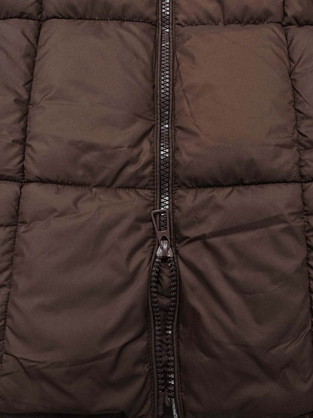 Women's Long Hooded Winter Puffer Coat, view 7 - Elena Harper