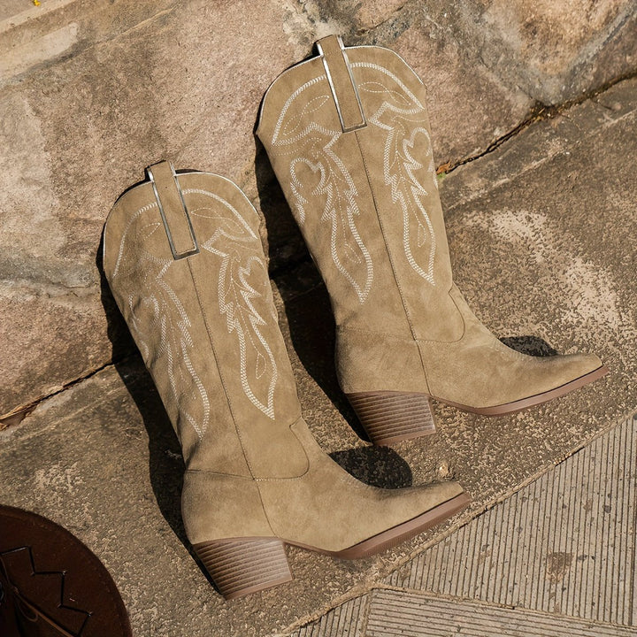 Mia | Elegant Cowboy Boots in Western Style