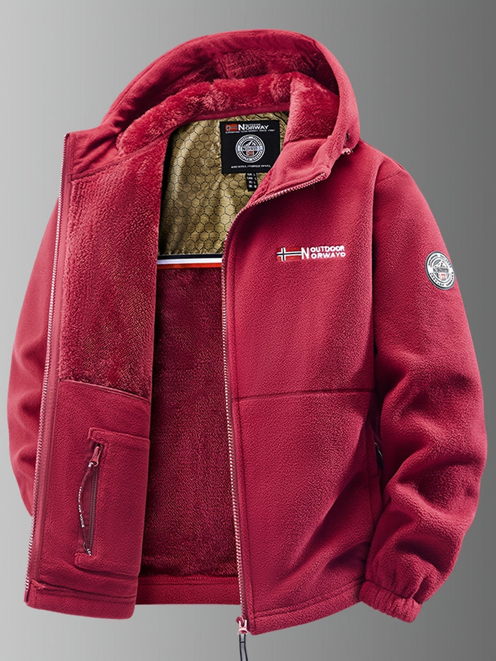 Thermal Fleece Jacket for Men – Maximum Warmth, Windproof, and Lasting Winter Comfort