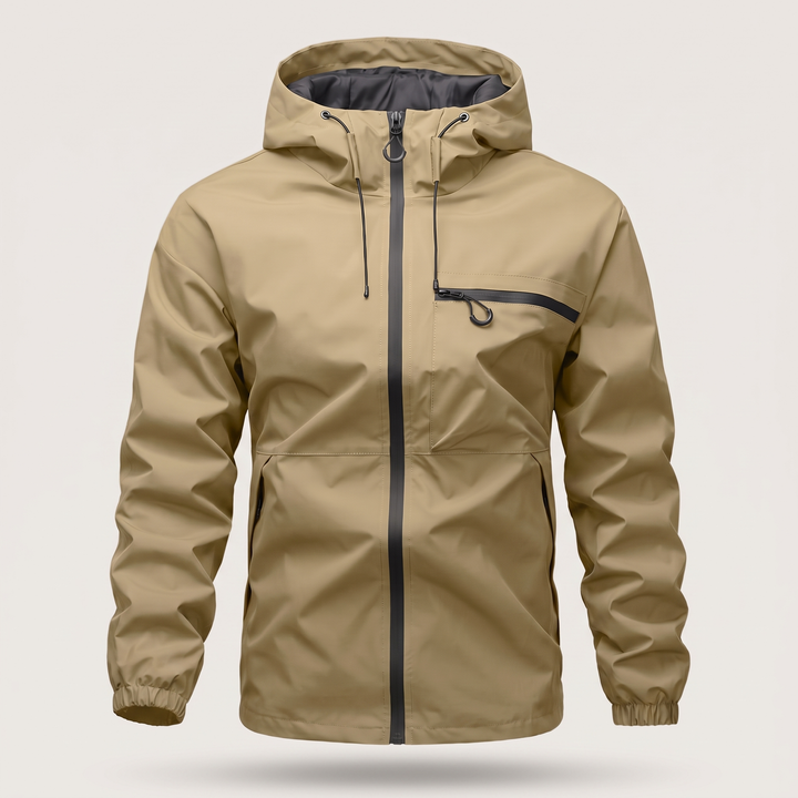 Lukas | Water-Repellent Hooded Jacket for Stylish Weather Protection