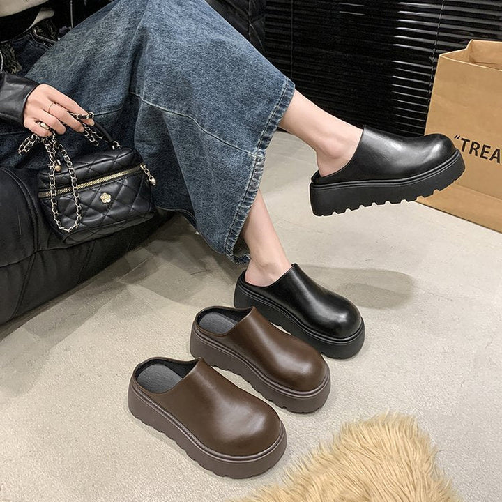 Laura | Elegant Platform Clogs with Modern Statement Look