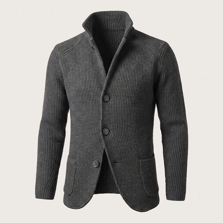 Felix Elegant and Versatile Knit Cardigan for Men, view 6 - Elena Harper