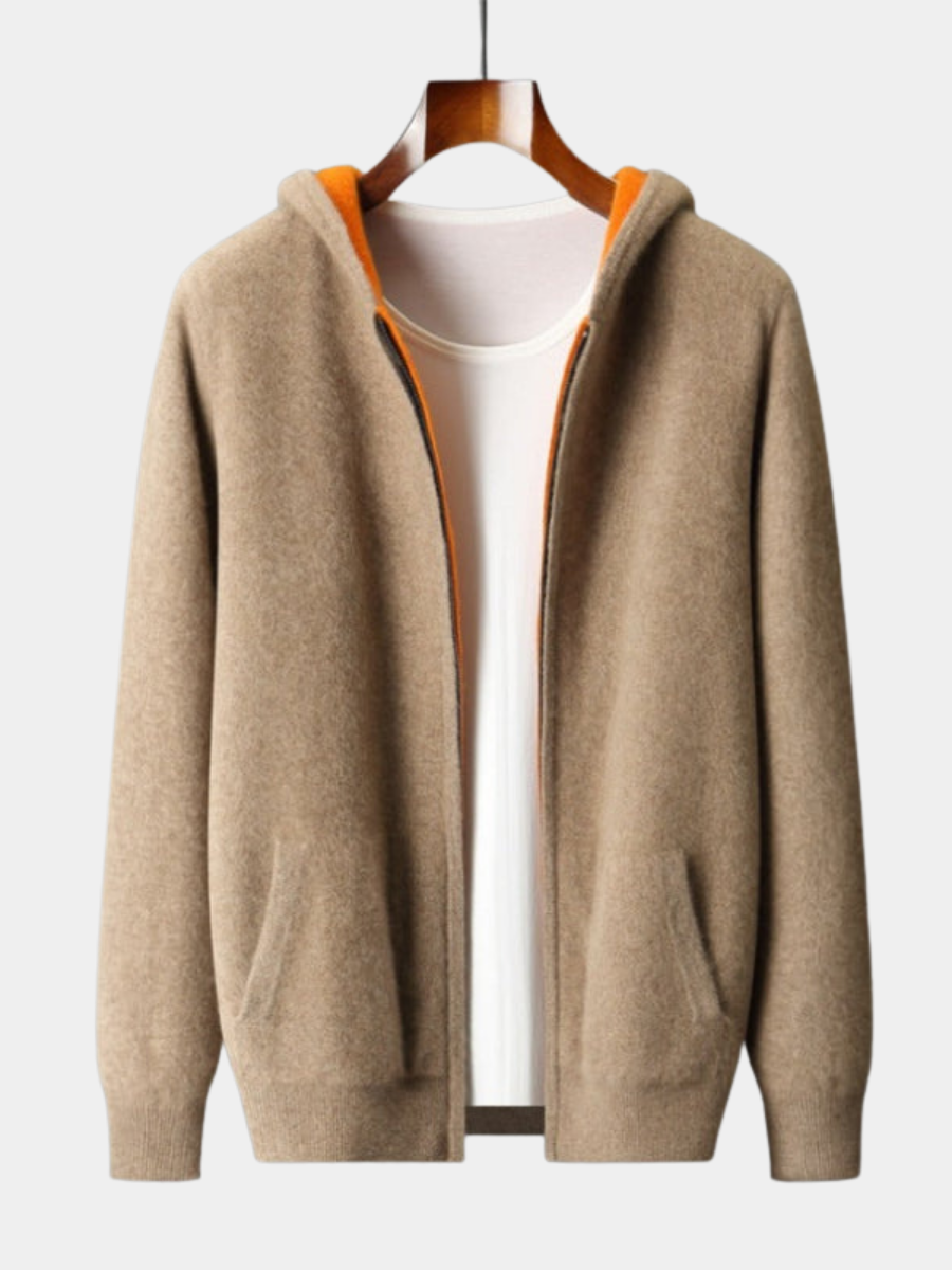LAURENT MONACO | WOOL HOODIE FOR MEN