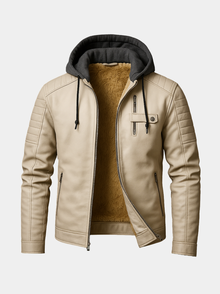 LAURENT MONACO | ELEGANT AND REFINED HOODIE JACKET FOR MEN