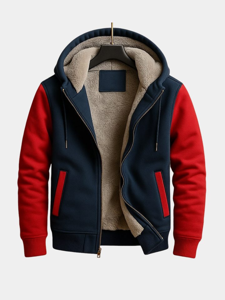 LAURENT MONACO | HOODED DOUBLE-LINED JACKET FOR MEN