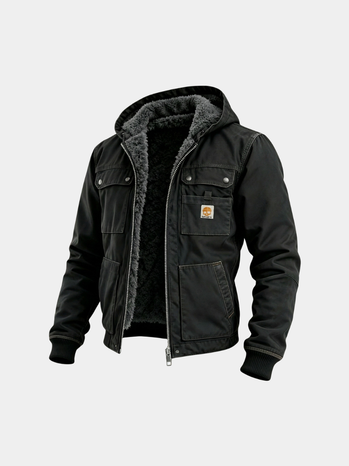 LAURENT MONACO | SHERPA UTILITY JACKET FOR MEN