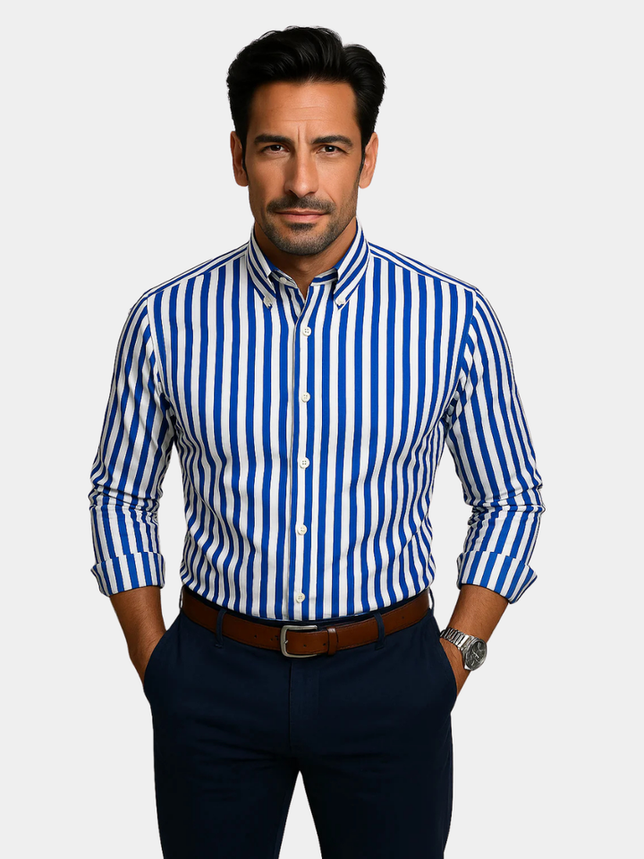 LAURENT MONACO | STRIPED SHIRT FOR MEN