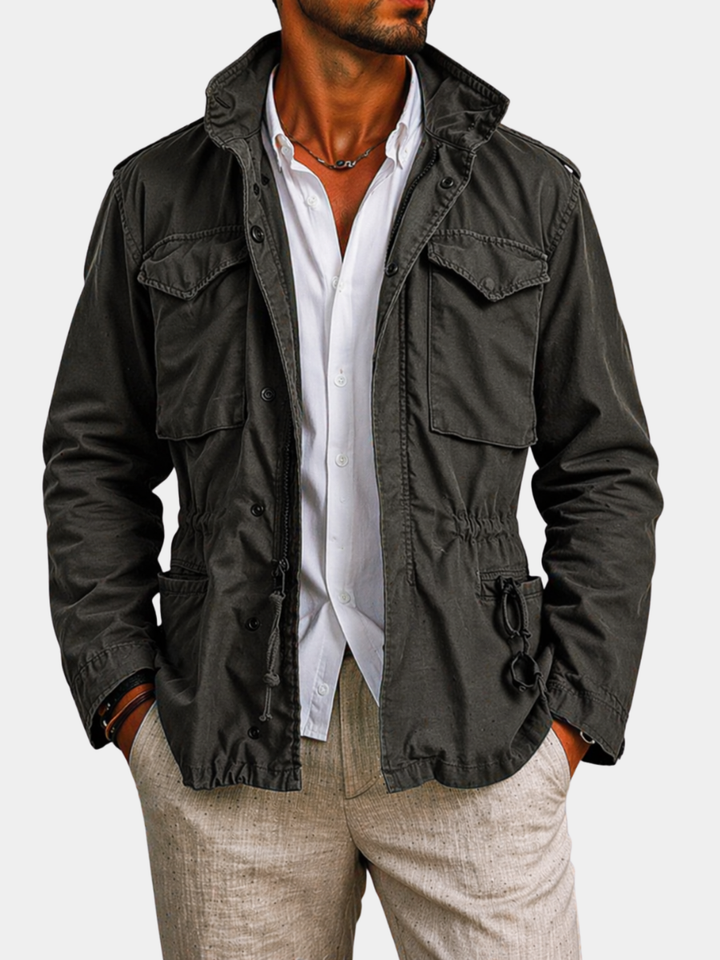 LAURENT MONACO | CLASSIC JACKET IN CHAMPAGNE FOR MEN