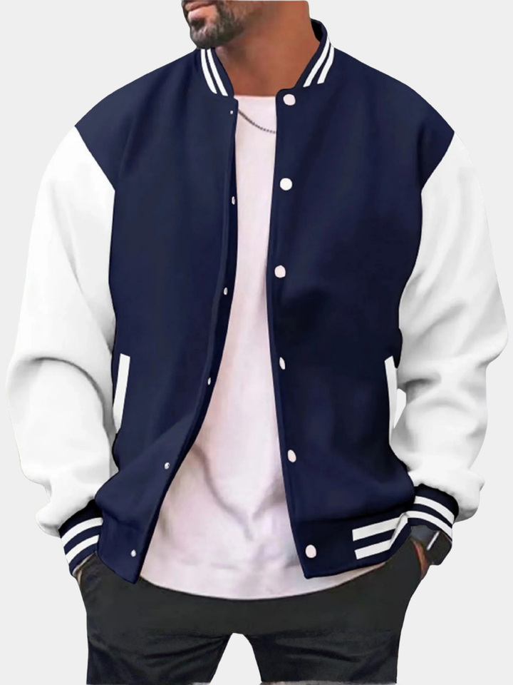LAURENT MONACO | VARSITY BOMBER JACKET FOR MEN