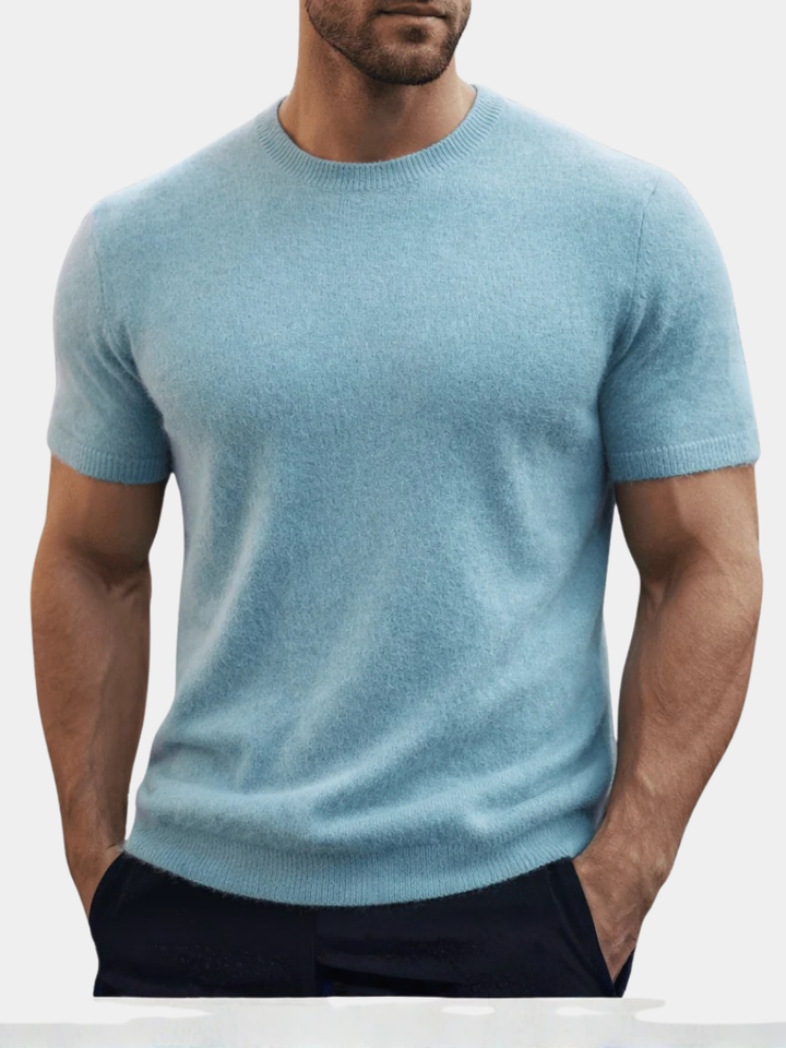 LAURENT MONACO | REFINED MESH T-SHIRT FOR MEN