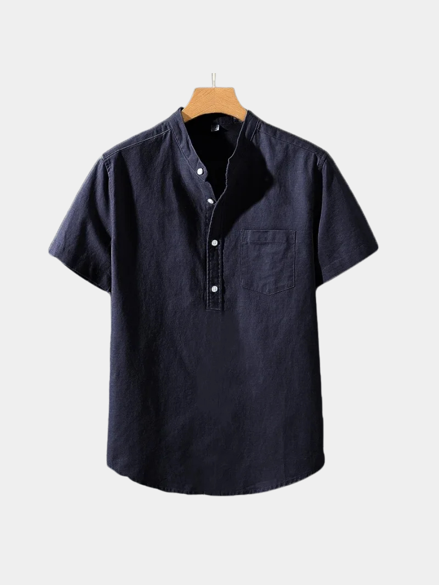 LAURENT MONACO | MEN'S HIGH NECK T-SHIRT