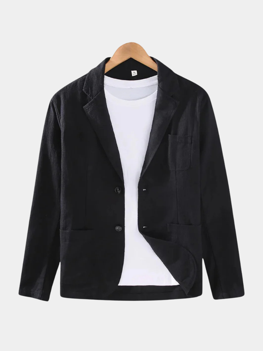Minimalist Blazer for Men - Elena Harper