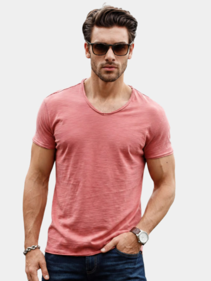 LAURENT MONACO | COTTON SUMMER T-SHIRT FOR MEN