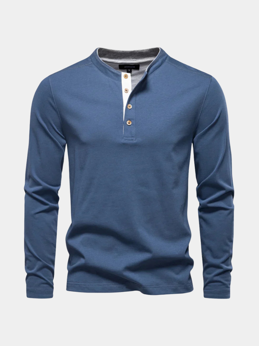 LAURENT MONACO | CLASSIC LONG SLEEVE T-SHIRT FOR MEN