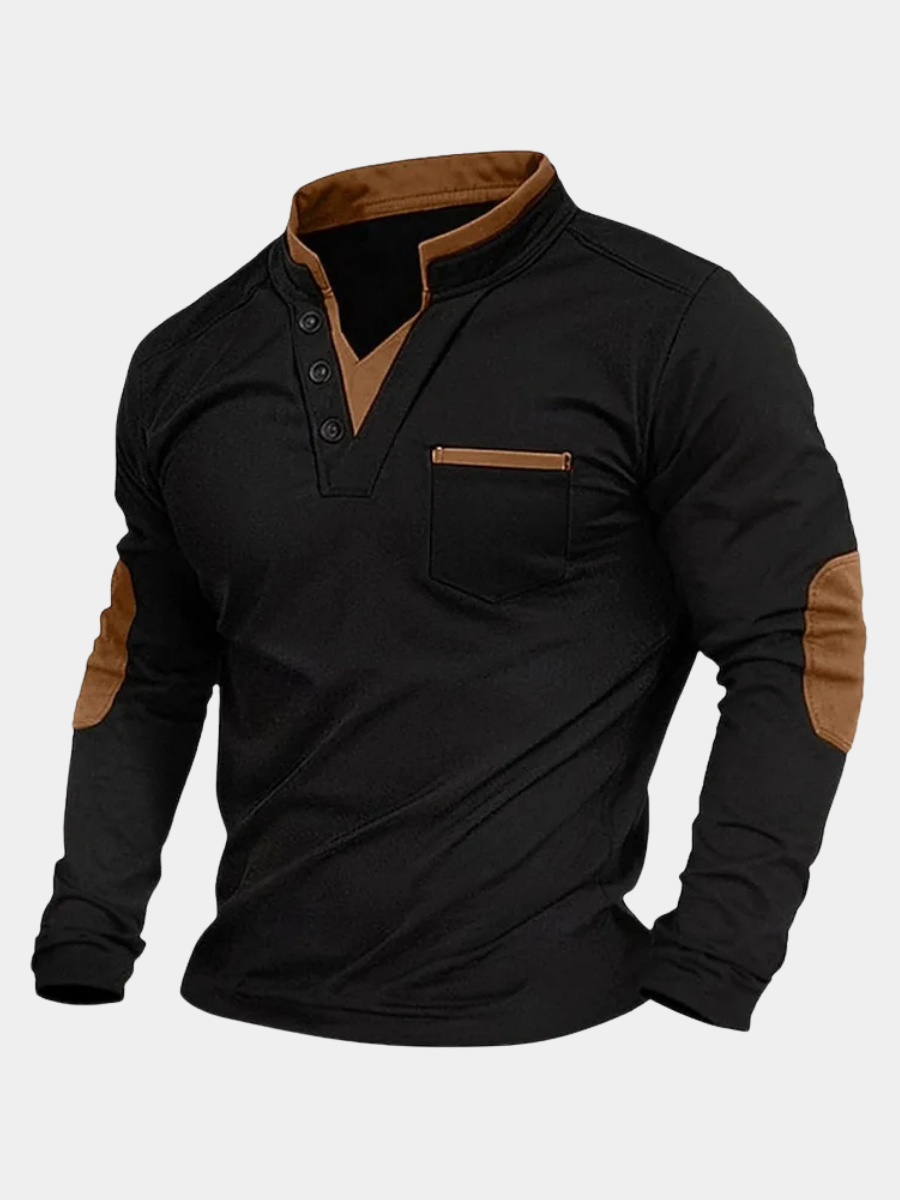 LAURENT MONACO | ESSENTIAL V-NECK SWEATSHIRT