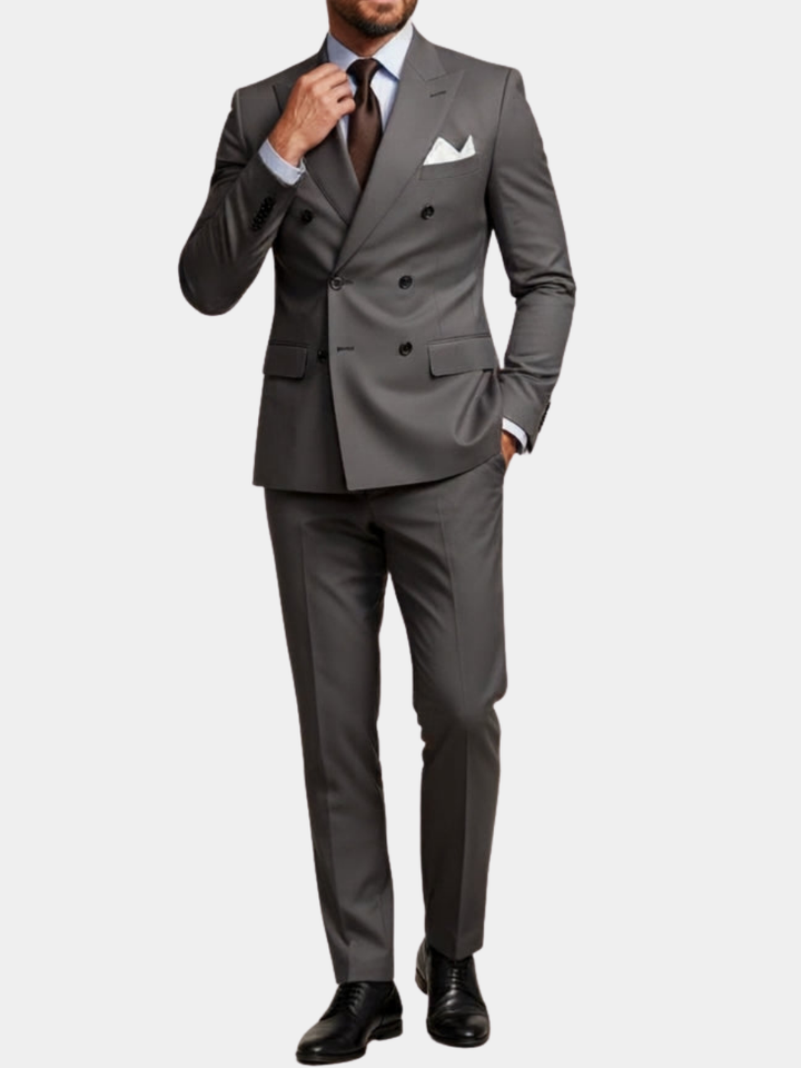 LAURENT MONACO | DOUBLE-BREASTED SUIT FOR MEN